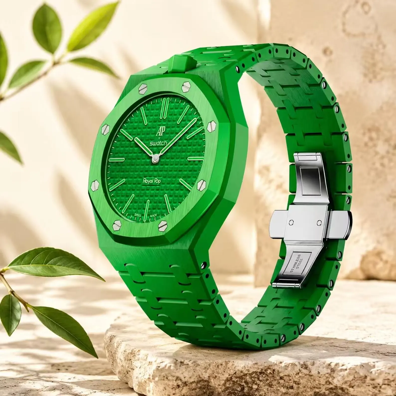Bracelet Royal Pop Vert – Biocéramique