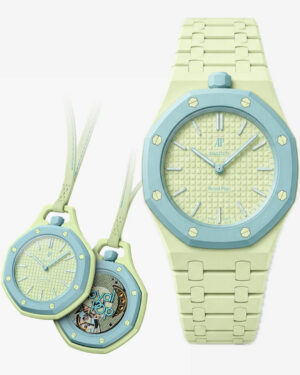 Bracelet Royal Pop Vert Pastel – Biocéramique Bracelet Royal Pop Vert Pastel – Biocéramique