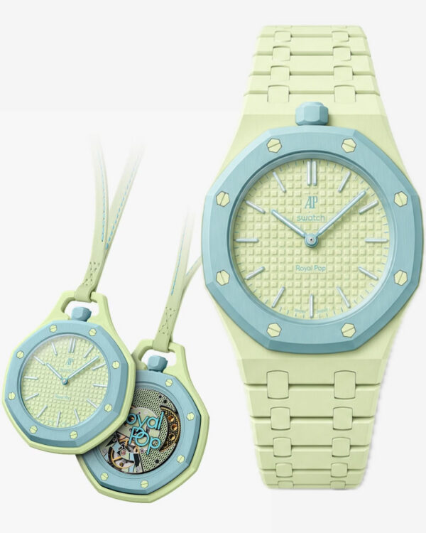 Bracelet Royal Pop Vert Pastel – Biocéramique