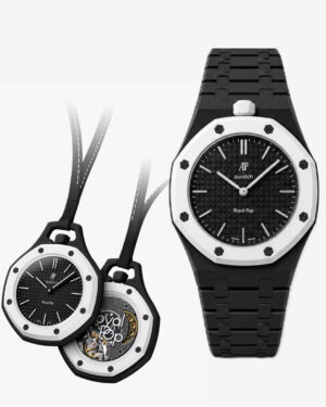 Bracelet Royal Pop Noir – Biocéramique Bracelet Royal Pop Noir – Biocéramique